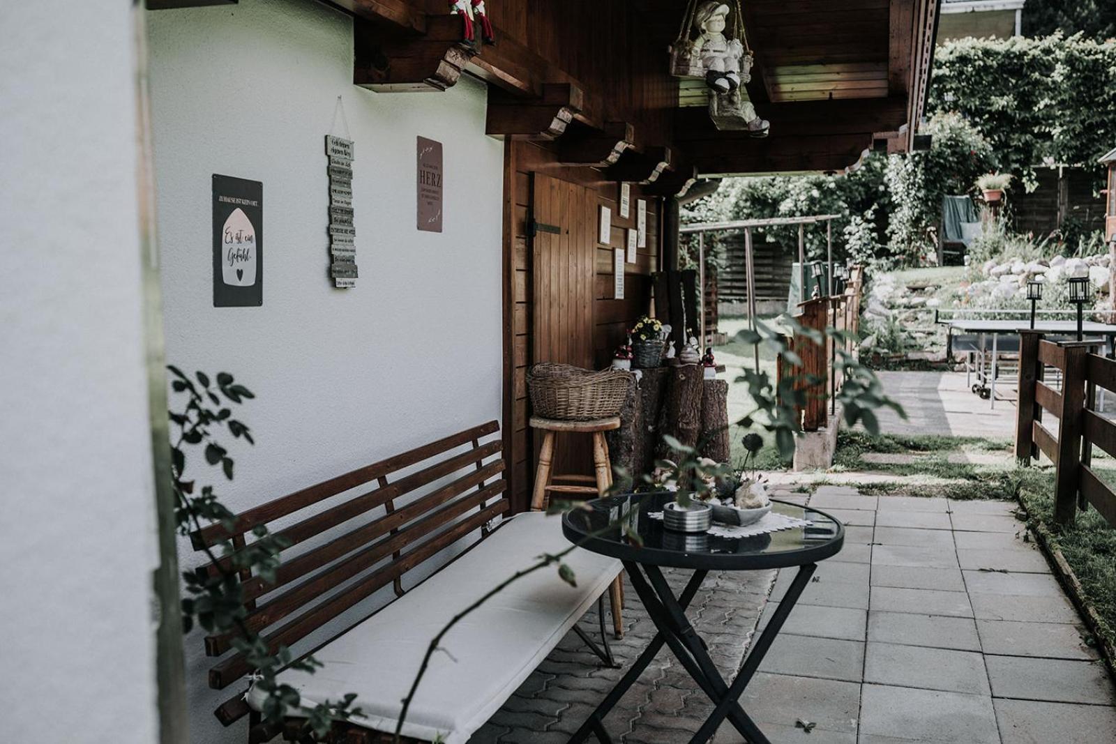 Gaestehaus Waldrand Garni Wiesing Ngoại thất bức ảnh